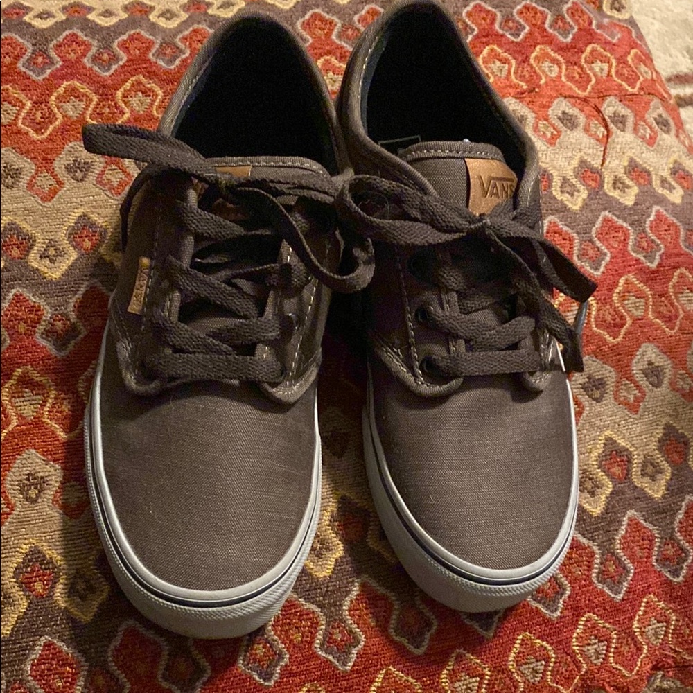 Vans Men's Black Canvas Sneakers
